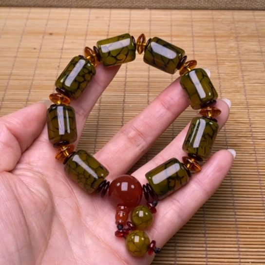 玛瑙/玉髓手链未镶嵌
