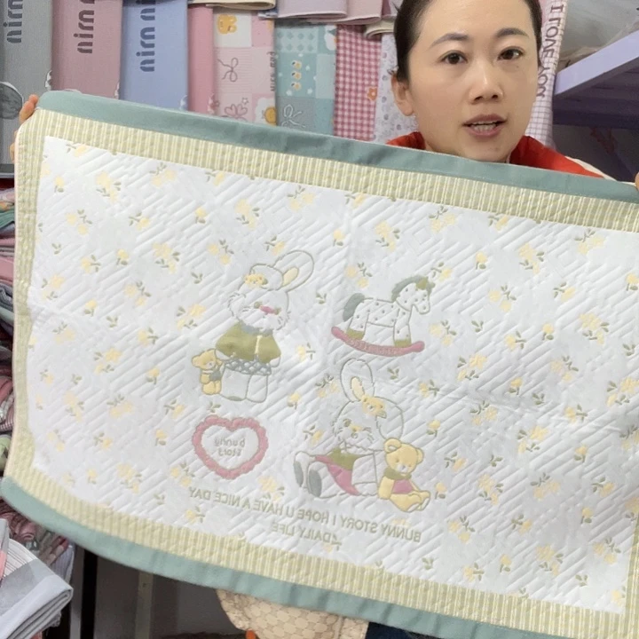 棉纱布特价绿色好朋友