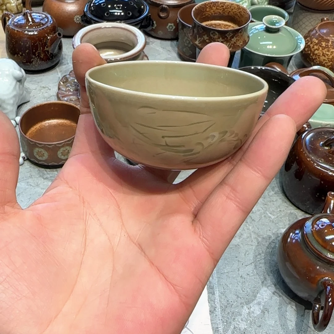 小金茶具青瓷茶器