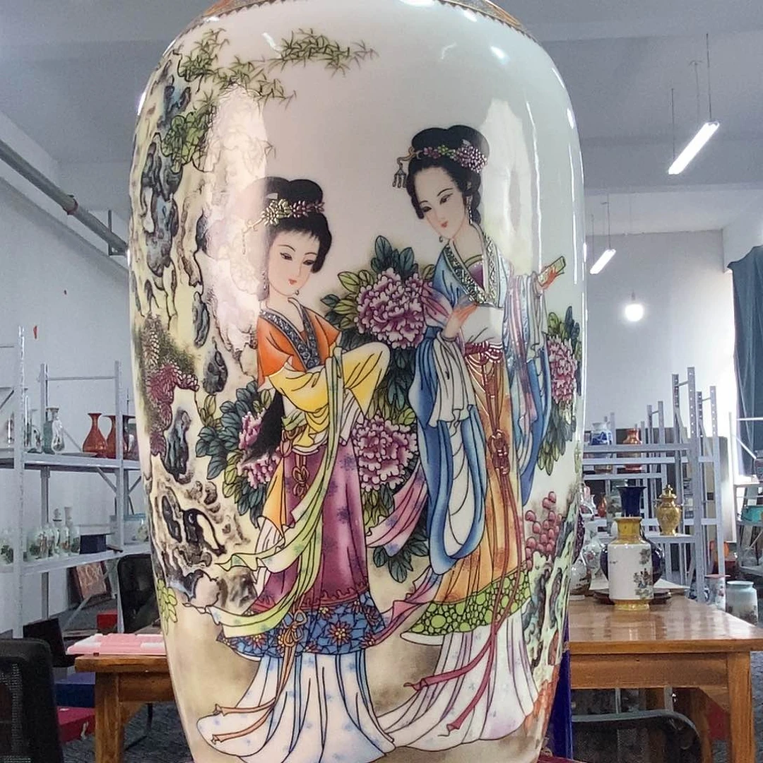 摆件景德镇陶瓷花瓶摆件