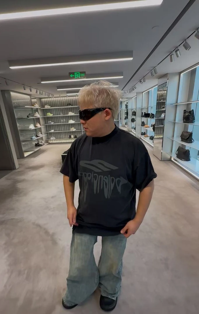 【后劲原样开发】8+25ss3B溶解短袖春秋休闲印花美式280g全棉