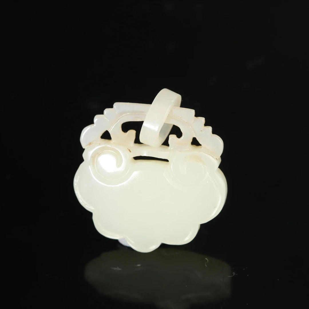 二十世纪和田玉如意锁ACZL2509251079{华豫之门}