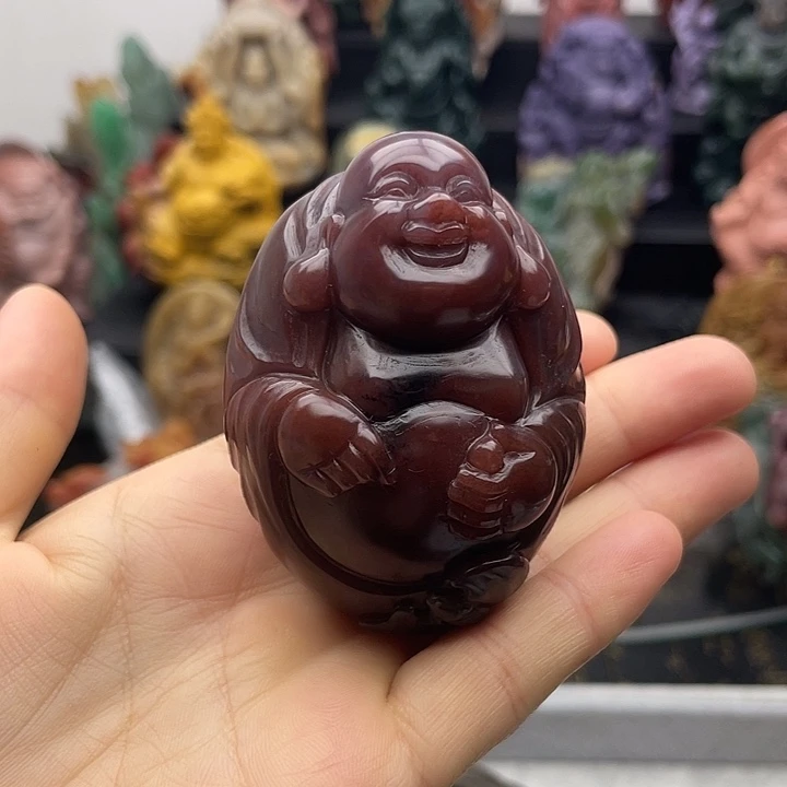 石英质玉未镶嵌手把件