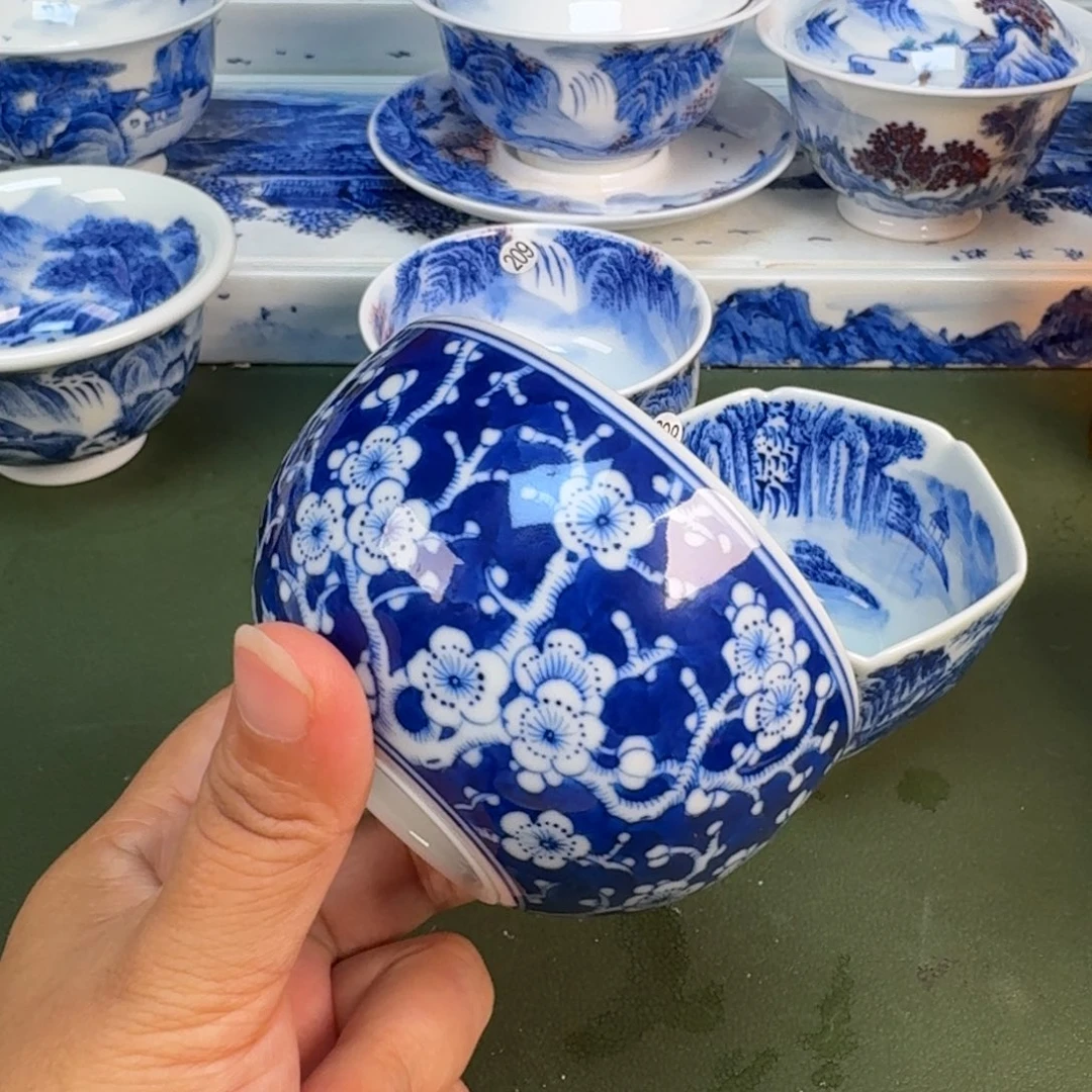 景德镇纯手绘茶具具圆圆217