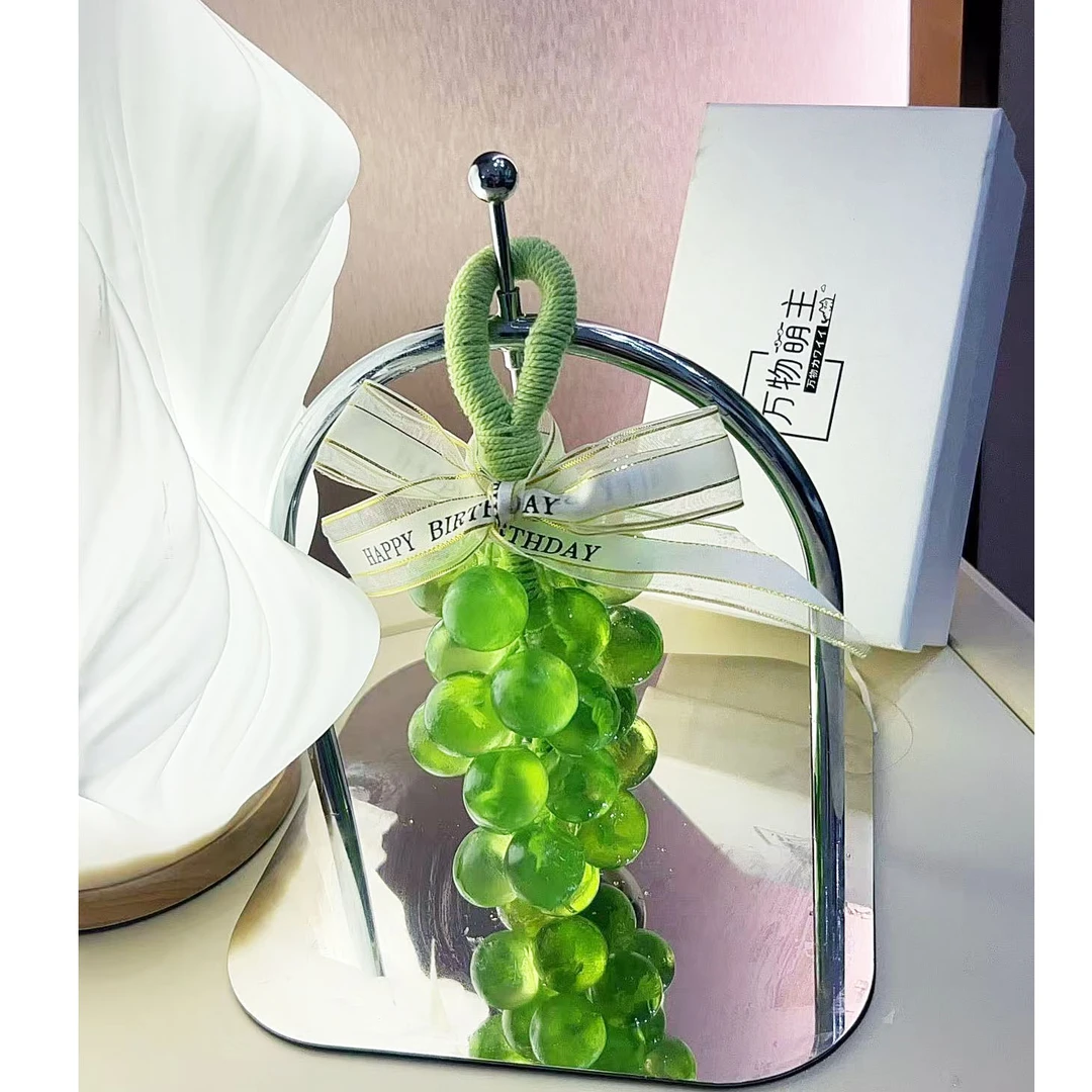 水晶葡萄串手工皂时尚高级感创意趣味伴手礼精品香薰