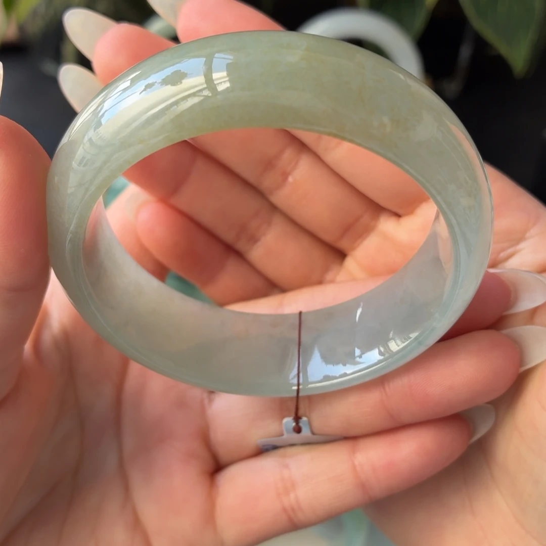 翡翠未镶嵌手镯天然