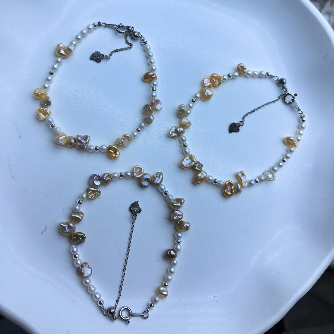 精美清新花瓣手链