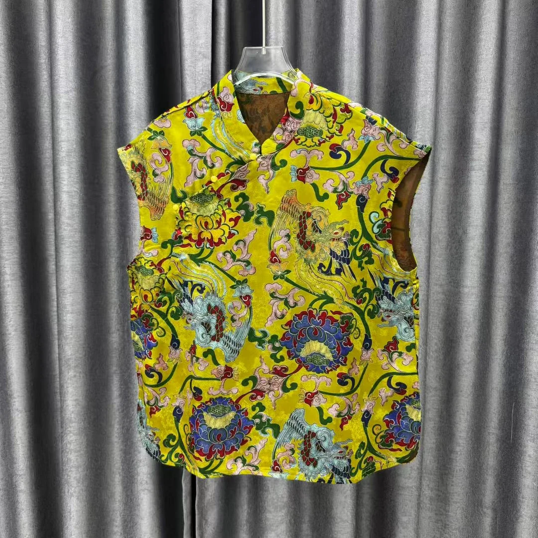 141立领短袖衬衣女夏季新款中式国风洋气衬衫复古上衣