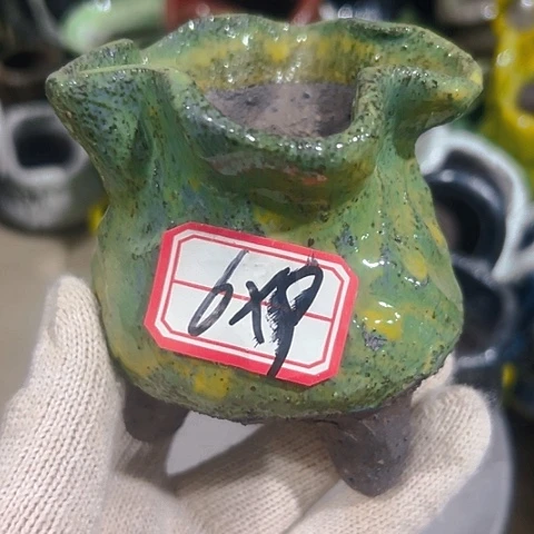 粗陶花盆手工花盆制作就这样