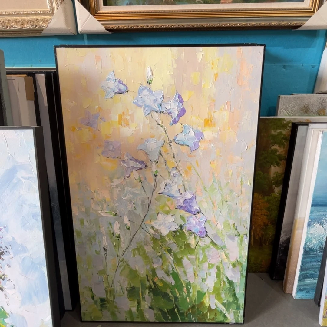 油画油画作品欣赏70.110带铝合金框