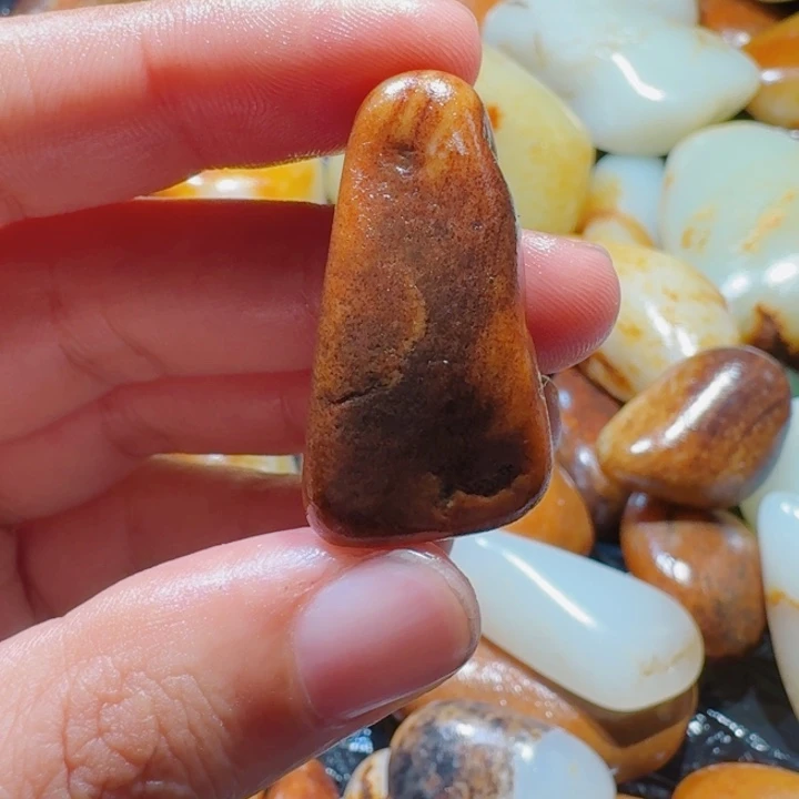 和田玉未镶嵌挂件11克