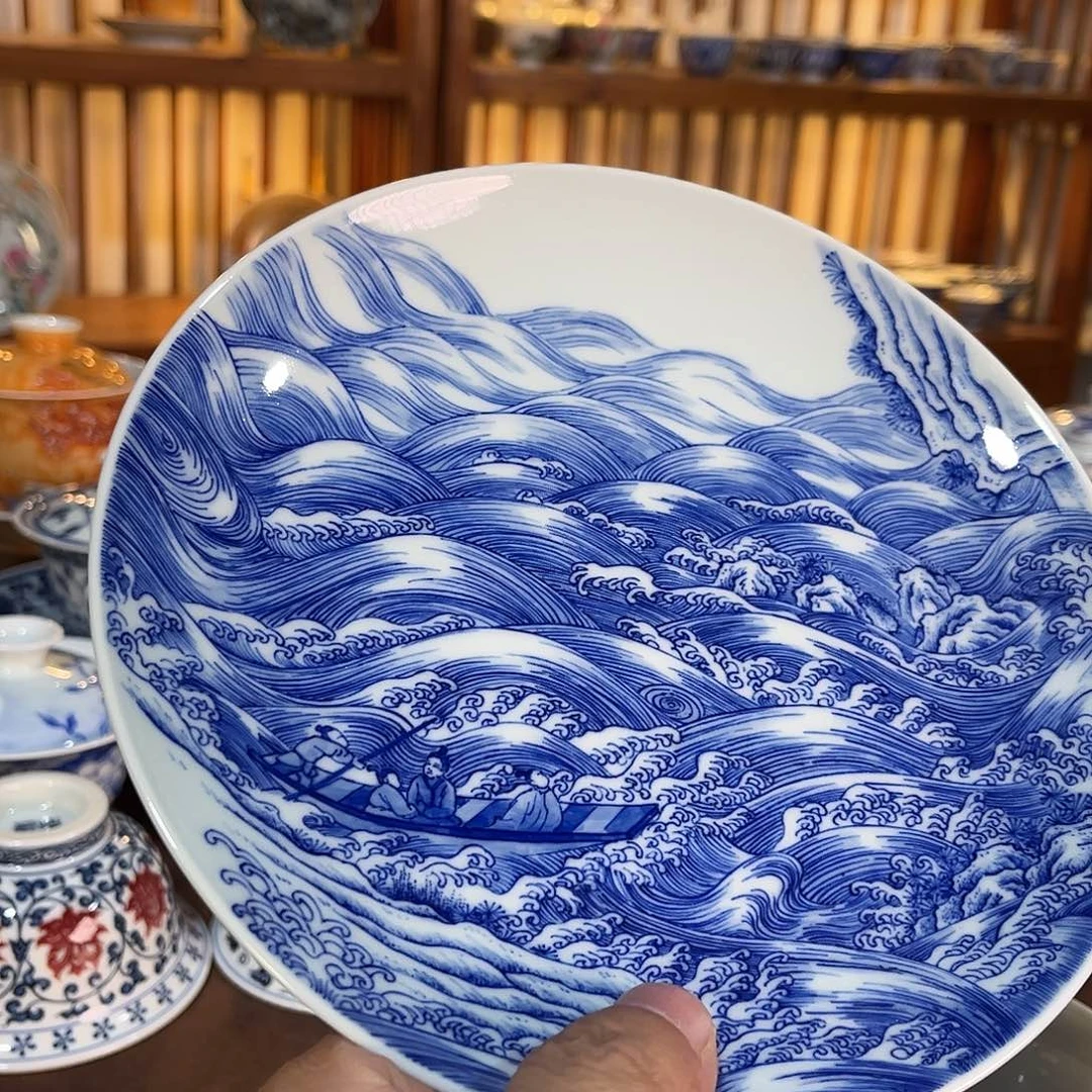 錡镇堂手工手绘壶承