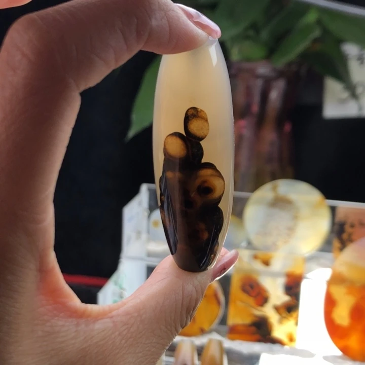 玛瑙/玉髓颈饰未镶嵌113