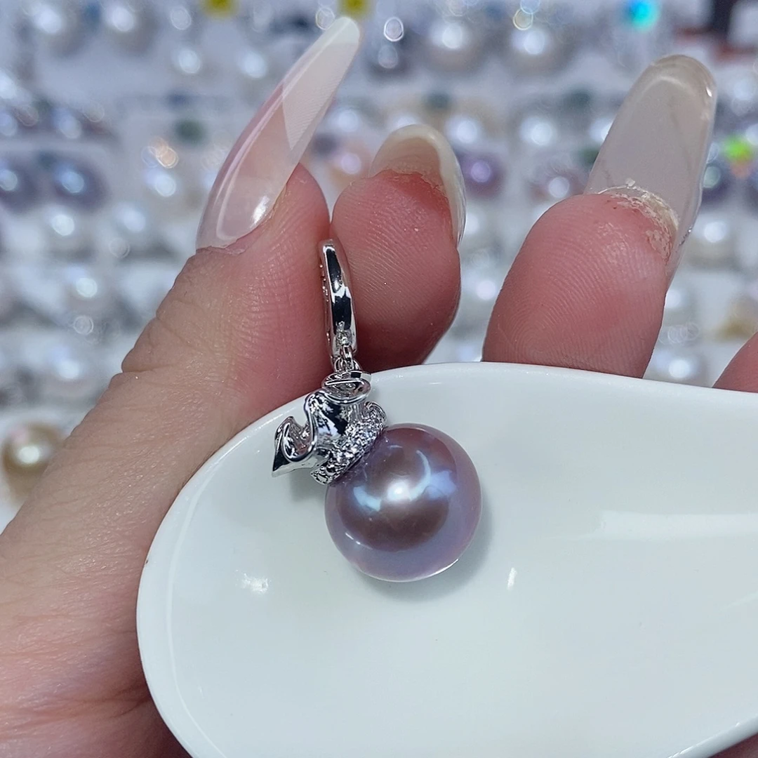 合金颈饰淡水珍珠