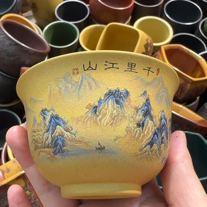 茶杯紫砂全手工紫砂