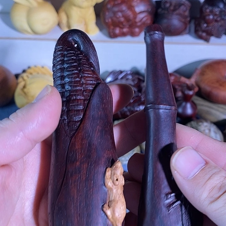 清***水檀香紫檀（小叶紫檀）数米知了