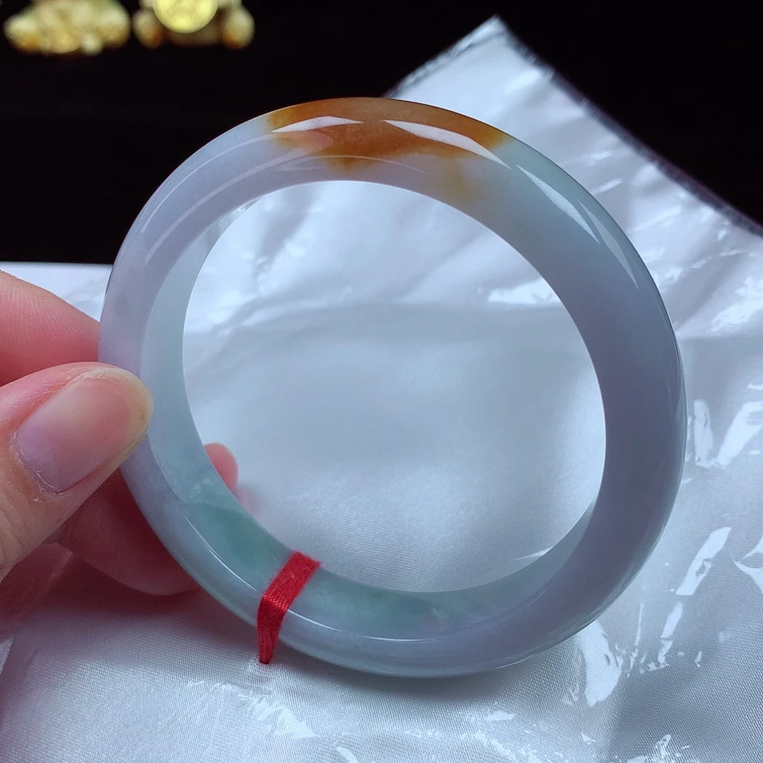 未镶嵌手镯翡翠60圈