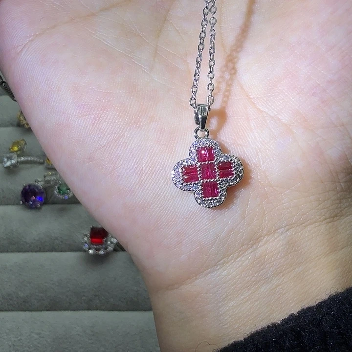 烟晶戒指银S925镶嵌