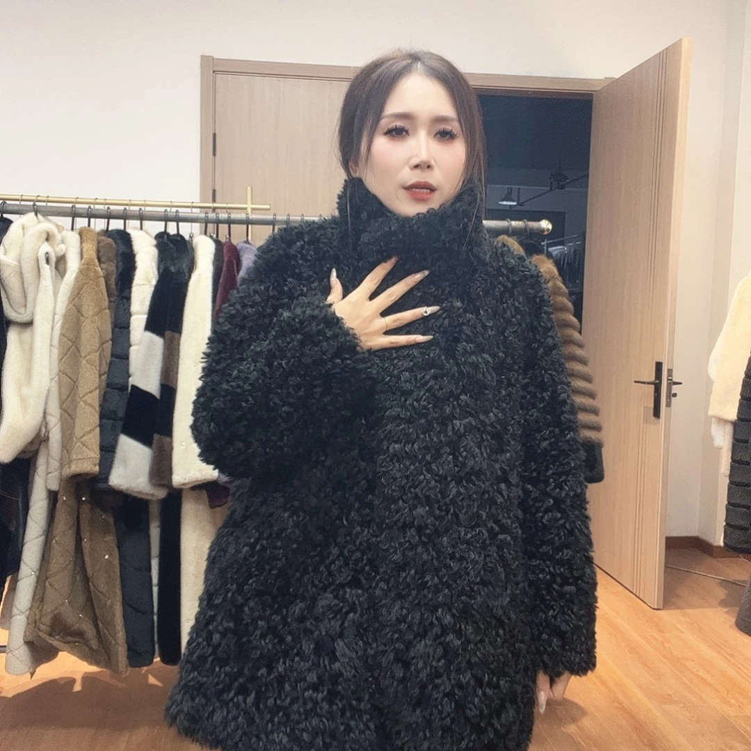 100号皮毛一体外套