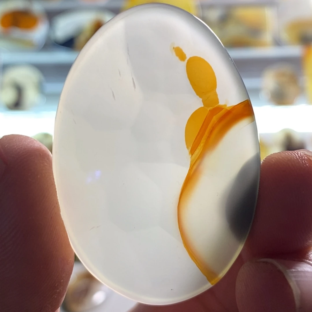 玛瑙/玉髓合金颈饰