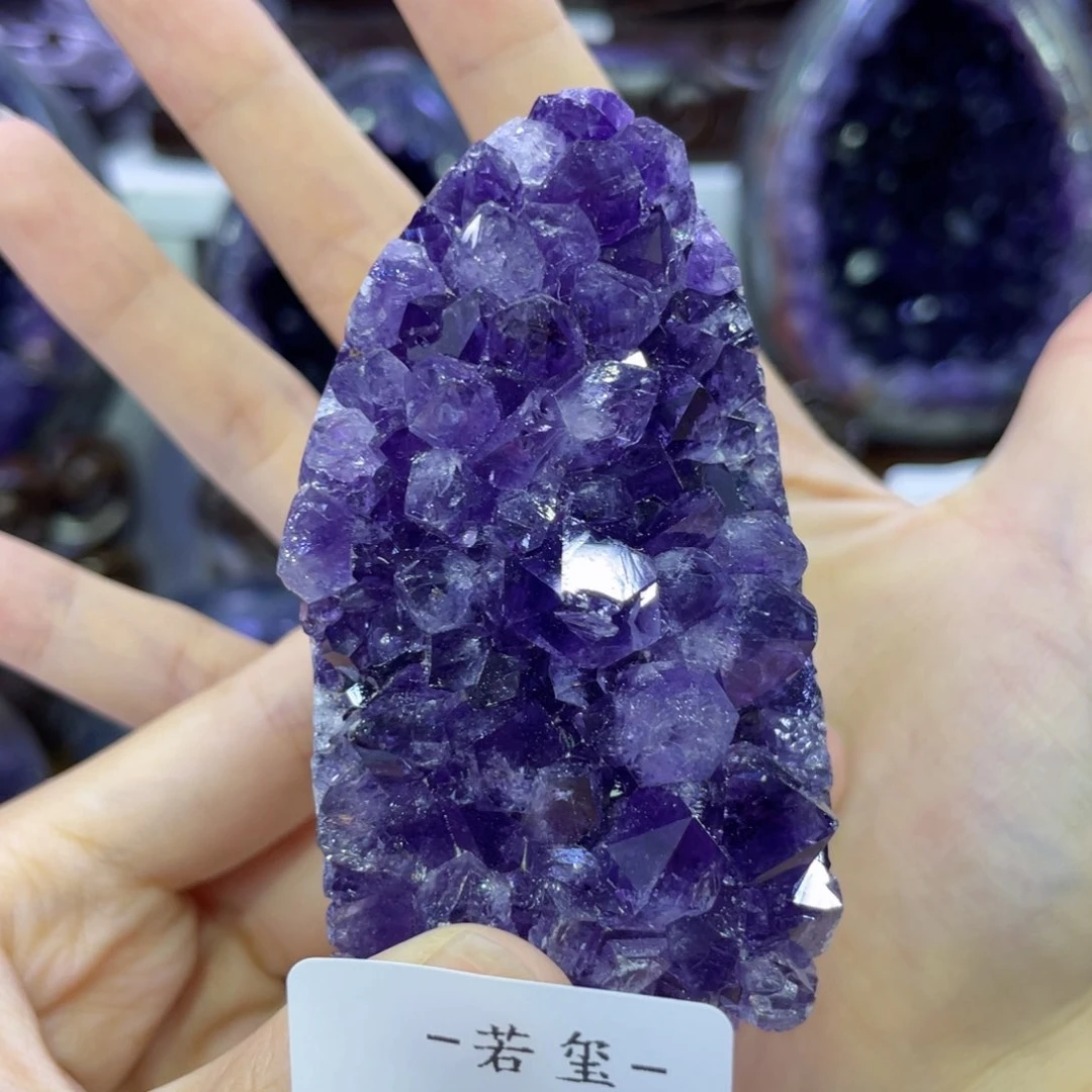 未镶嵌紫晶大型摆件（非配饰）乌拉圭水晶摆件r491