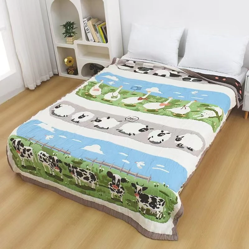 【QQ动物汇】150*200空调被/夏凉被多功能空调四季通用亲肤被