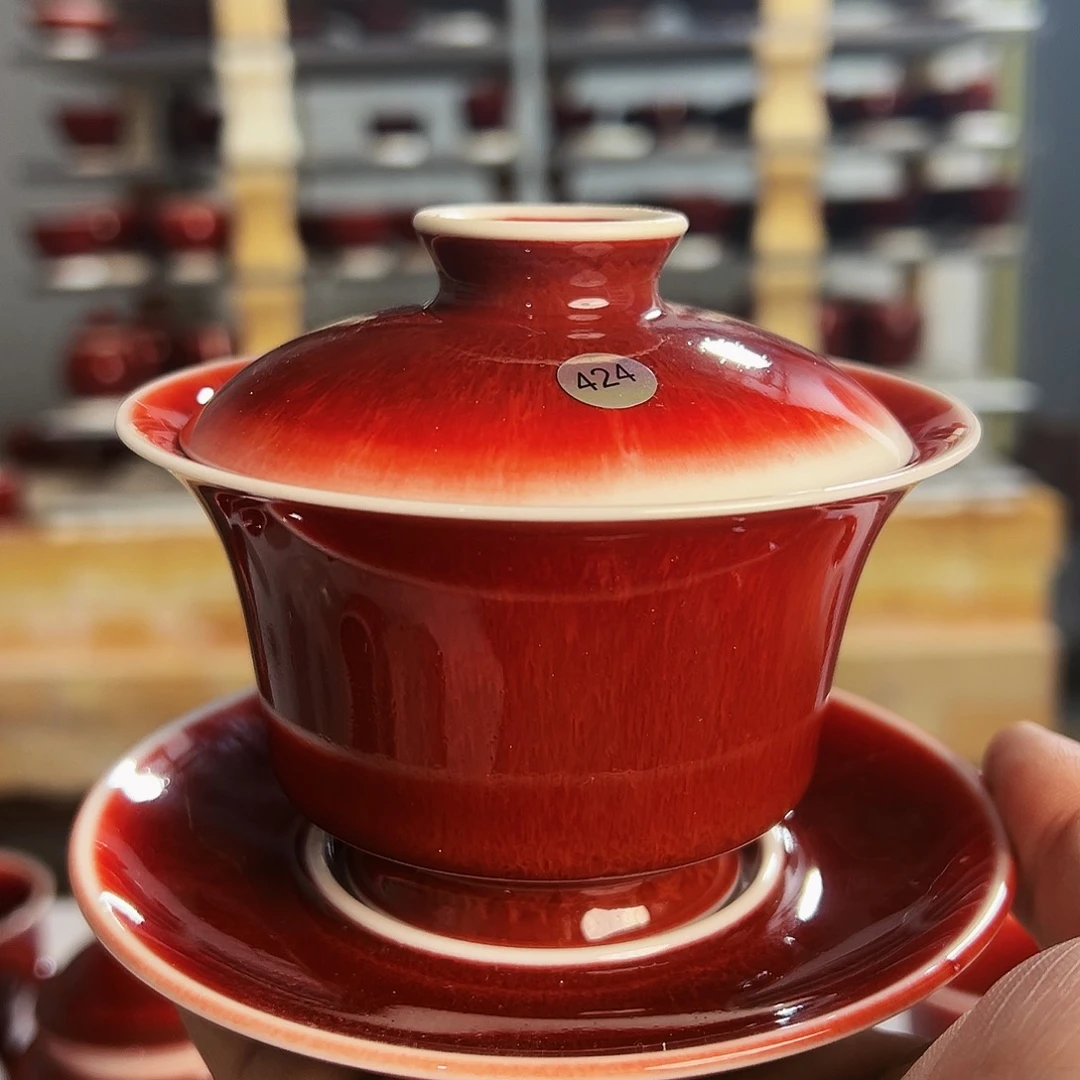 有***易景德镇陶瓷原矿郎红茶具