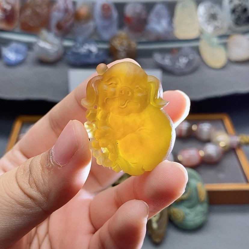 【闪购商品】未镶嵌吊坠定制玛瑙