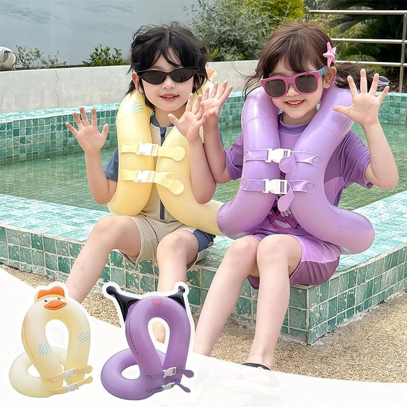 儿童游泳圈加厚防侧翻宝宝手臂圈岁以上男女童小孩环臂救生腋下