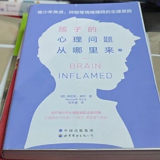 孩子的心理问题从哪里来平装书衣微瑕