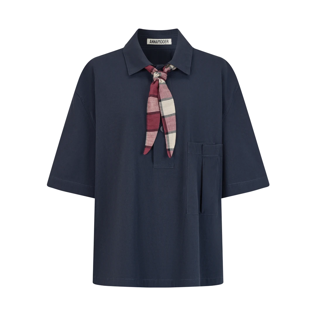 ANNAMOOER · 设计师品牌两色POLO衬衫 AM71C06/07