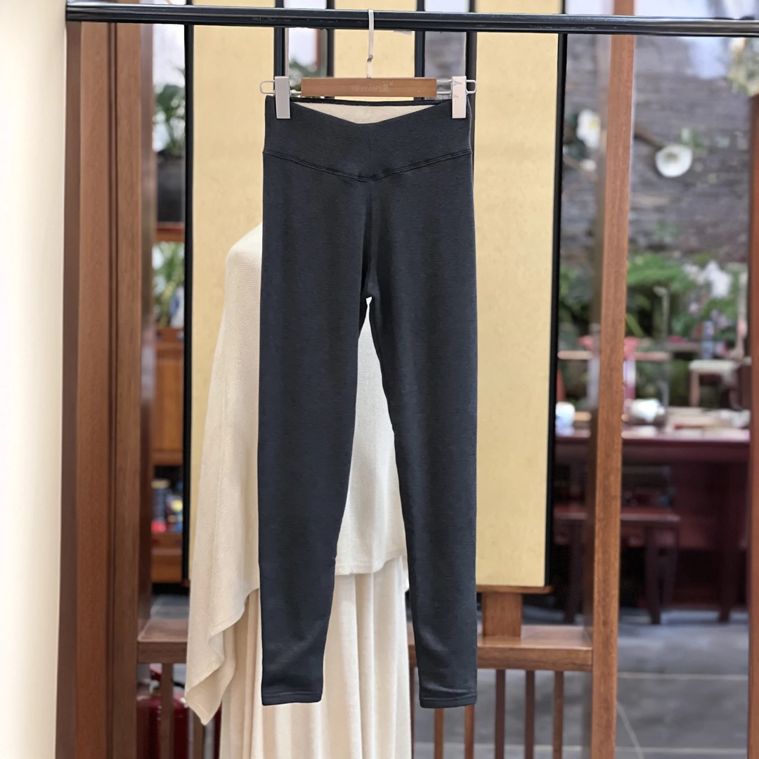 櫟丝御锦【情人节】柞蚕丝女中厚两层V字腰保暖裤显瘦 961804001