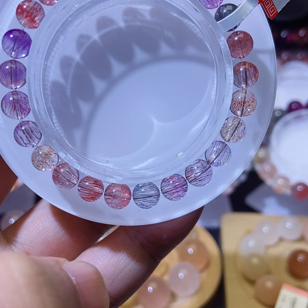 未镶嵌手串水晶仙女超7