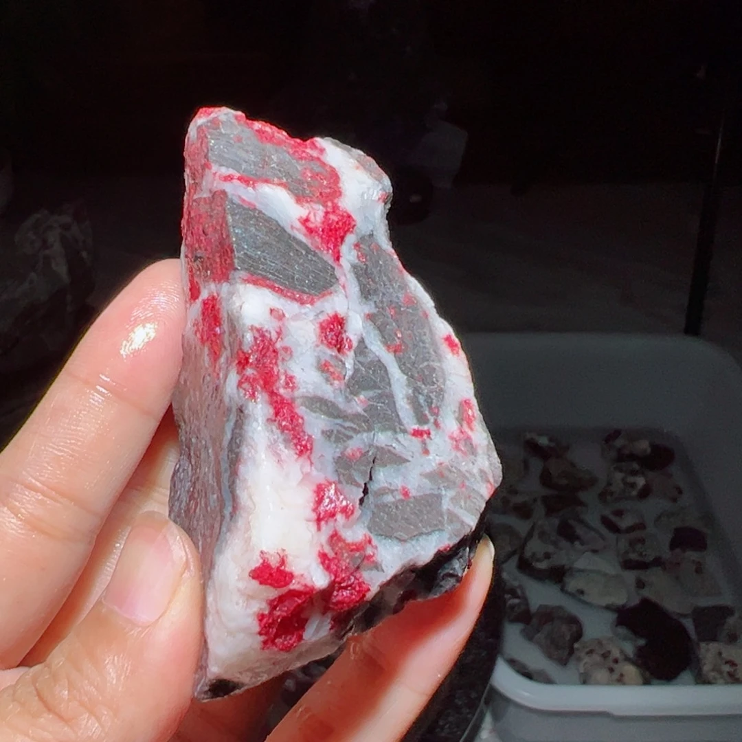 天然辰砂天然原矿原石4