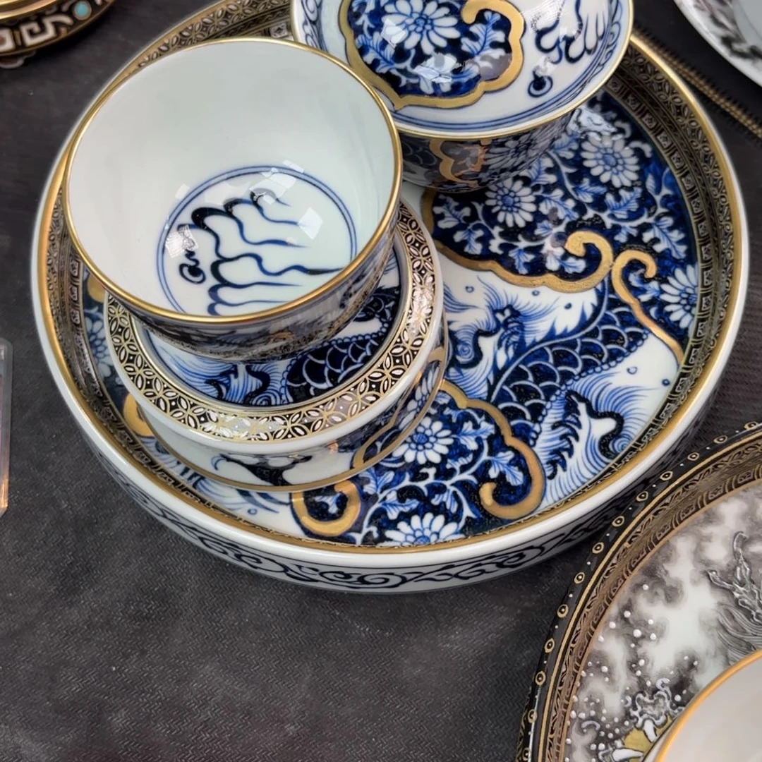 f***0穿花龙金银错四件套组