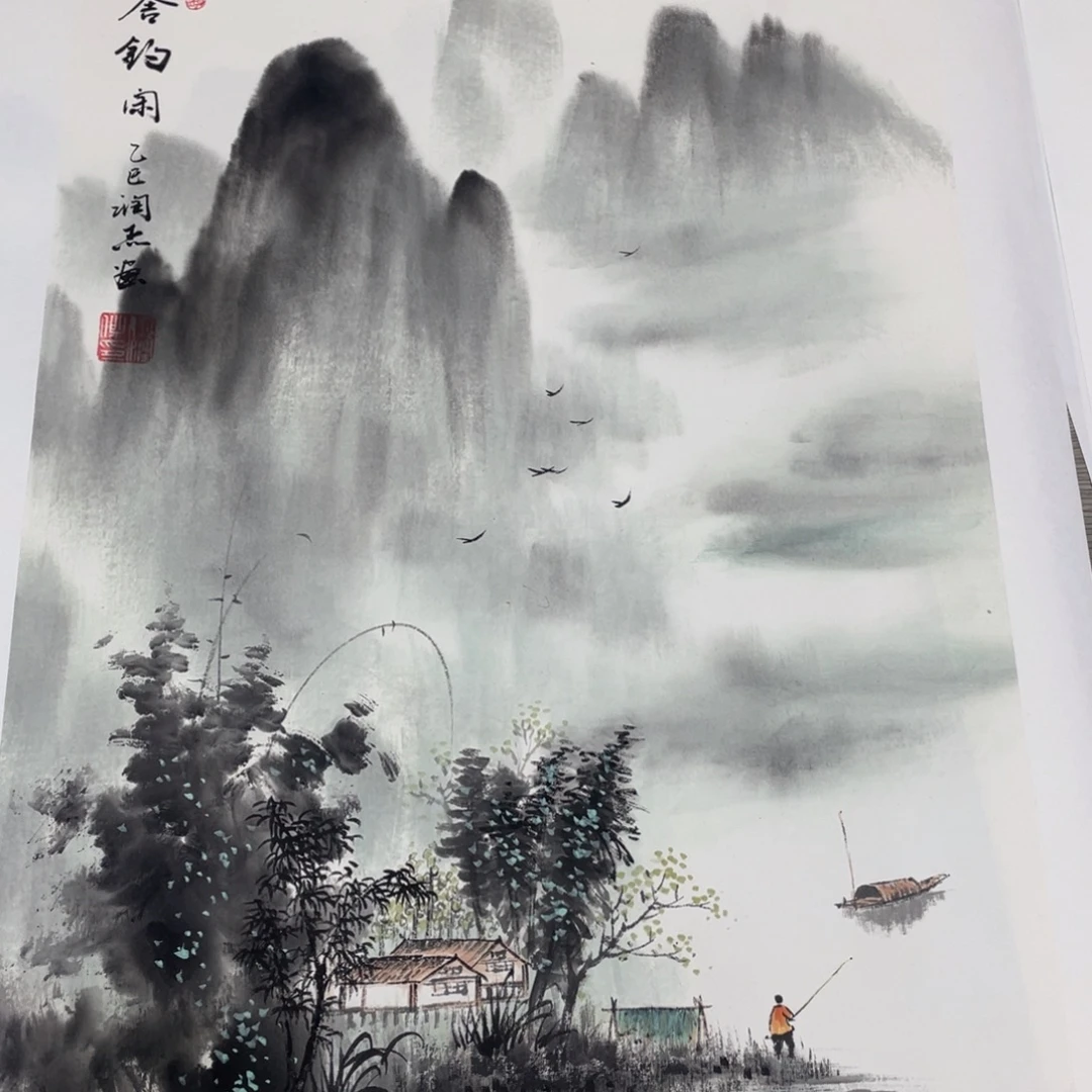 国画何润杰老师作品欣赏