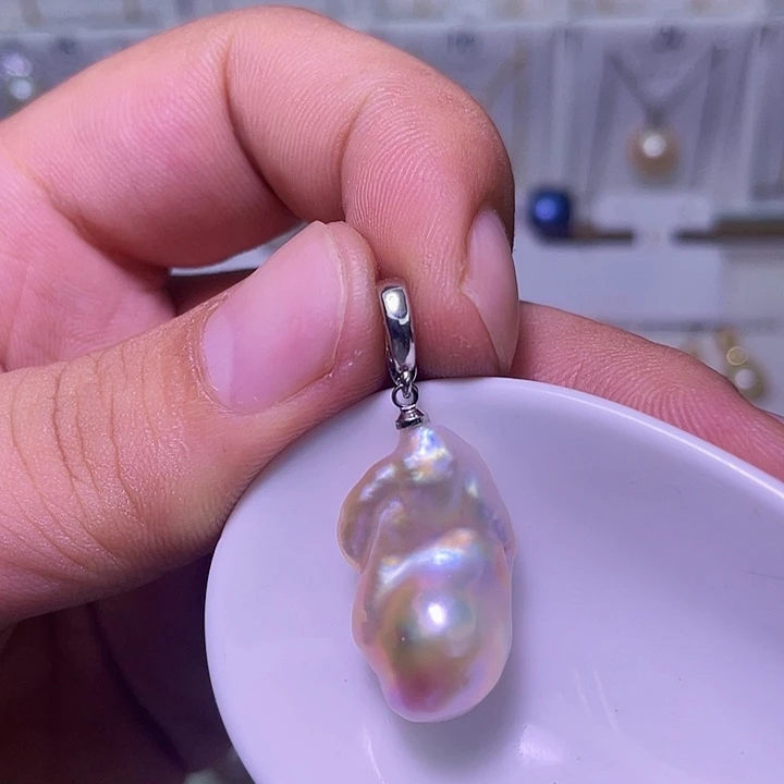 淡水珍珠颈饰合金29