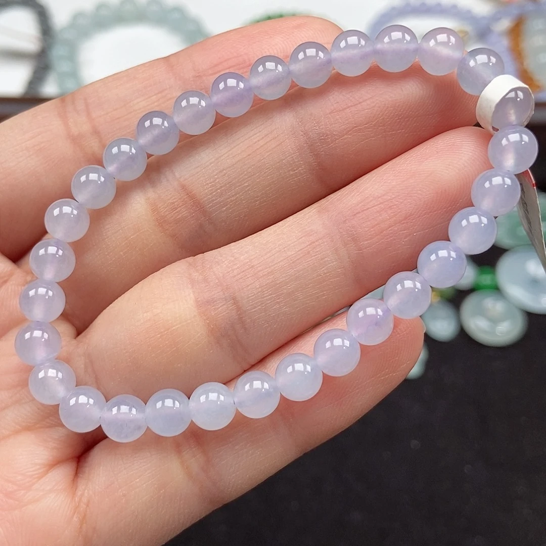 翡翠未镶嵌手串卡6