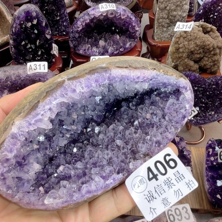 未镶嵌大型摆件（非配饰）紫晶