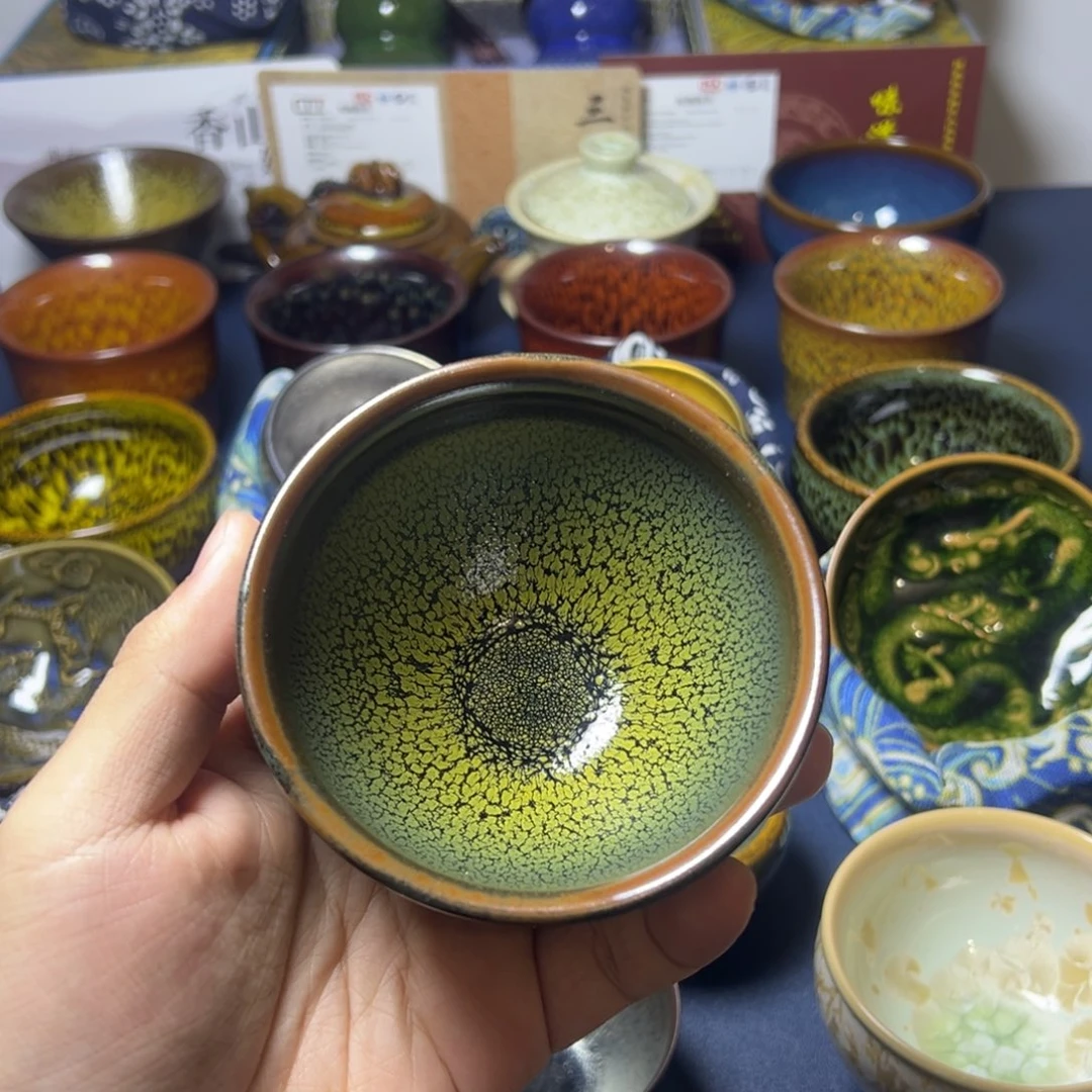 茶盏建阳建盏喝茶主人杯