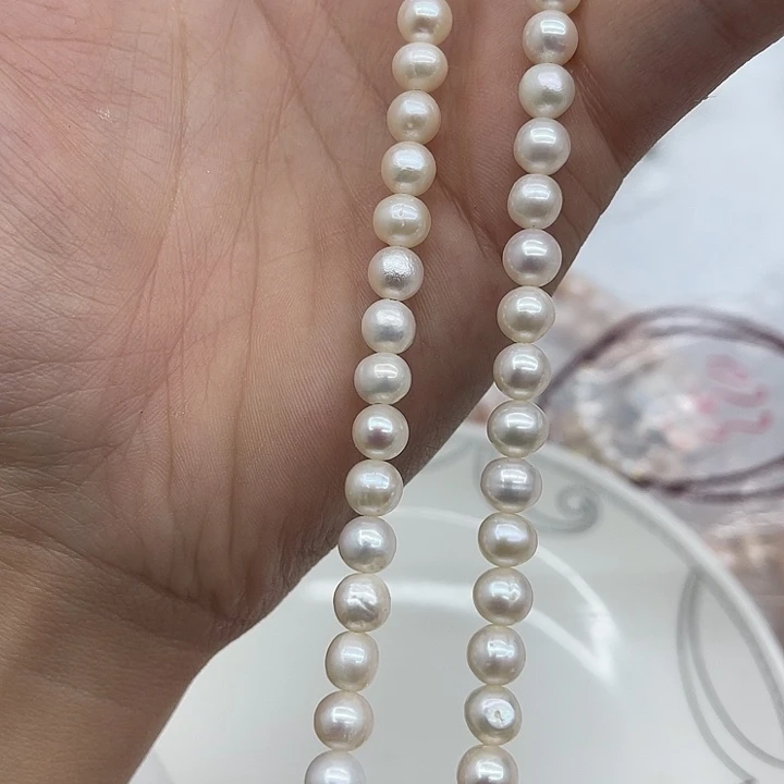 淡水珍珠未镶嵌颈饰00284