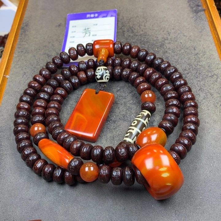 凤眼菩提吊坠探*脖挂