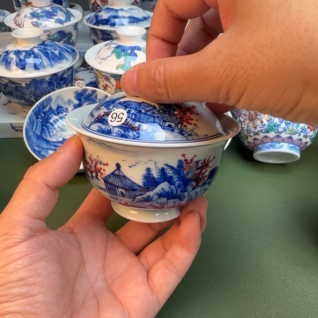 纯手工纯手绘茶具56