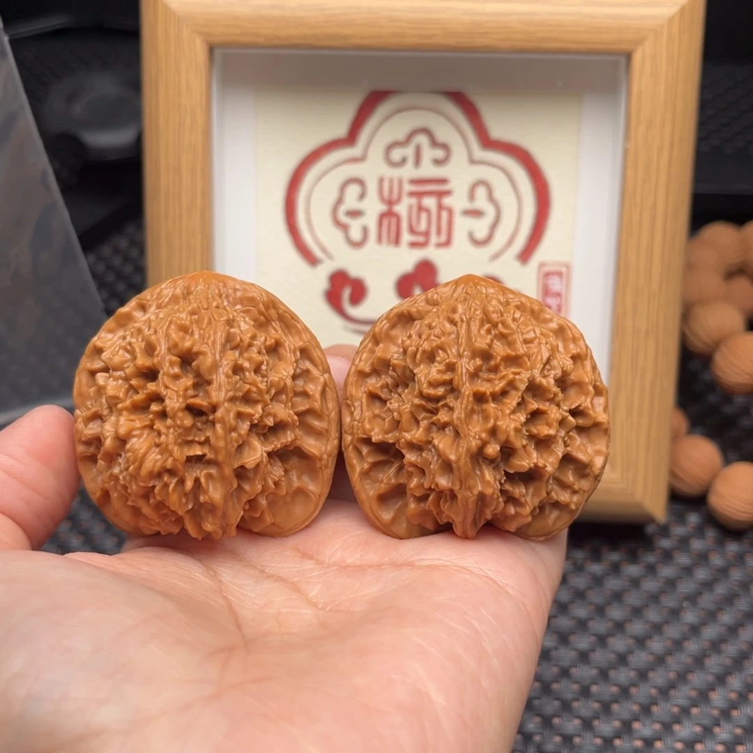 吊坠文玩核桃满天星42