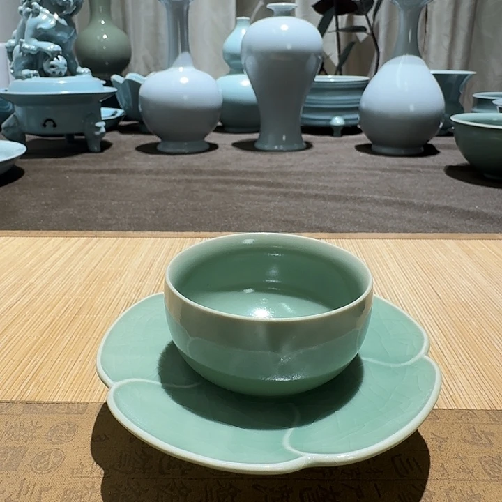 陶摆件花囗盏杯。．．。。