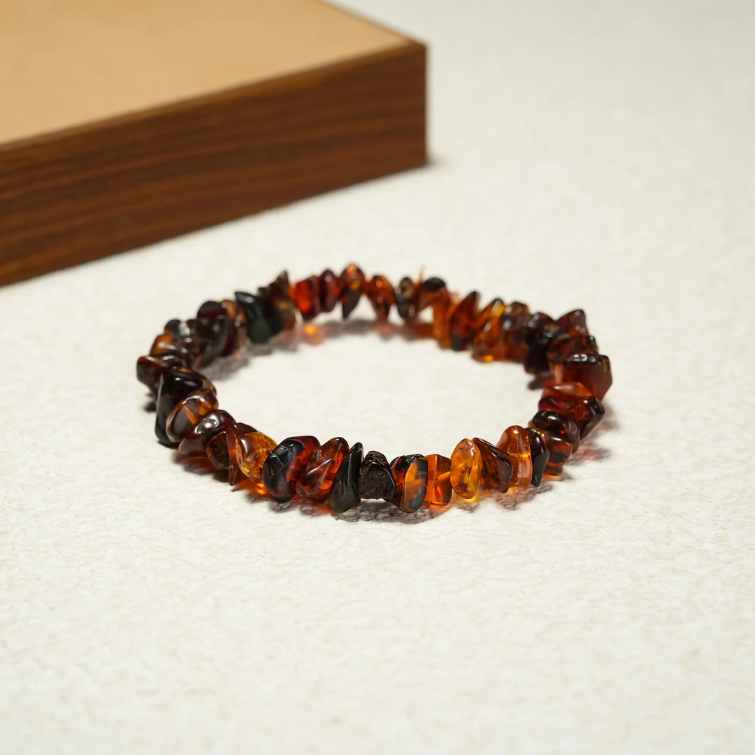 【央网专属】抚顺随型原石大手串-DB80812