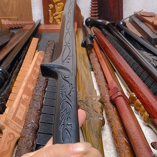 紫光檀木90长苗刀