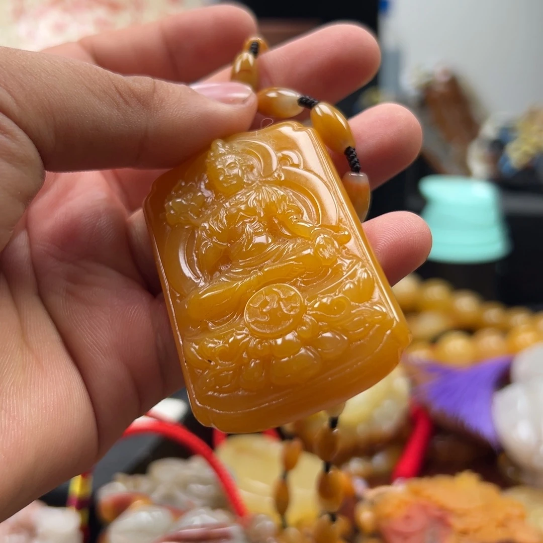 石英质玉（黄龙玉）未镶嵌多选发其一