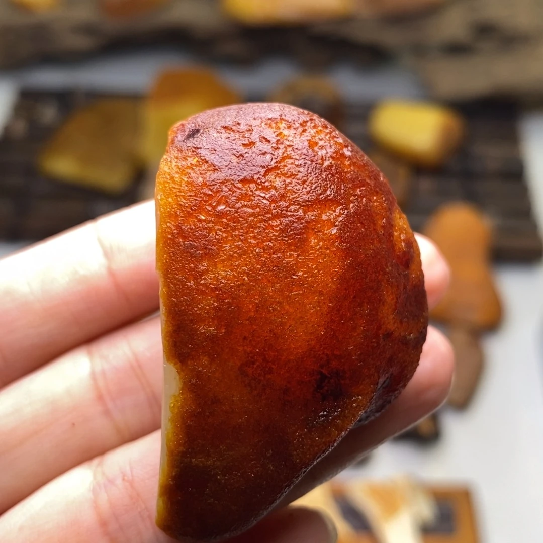 定制琥珀✦****]天然蜜蜡乌料