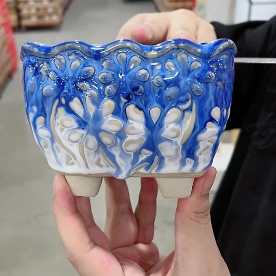 陶瓷花盆凑单福利满10元发货！